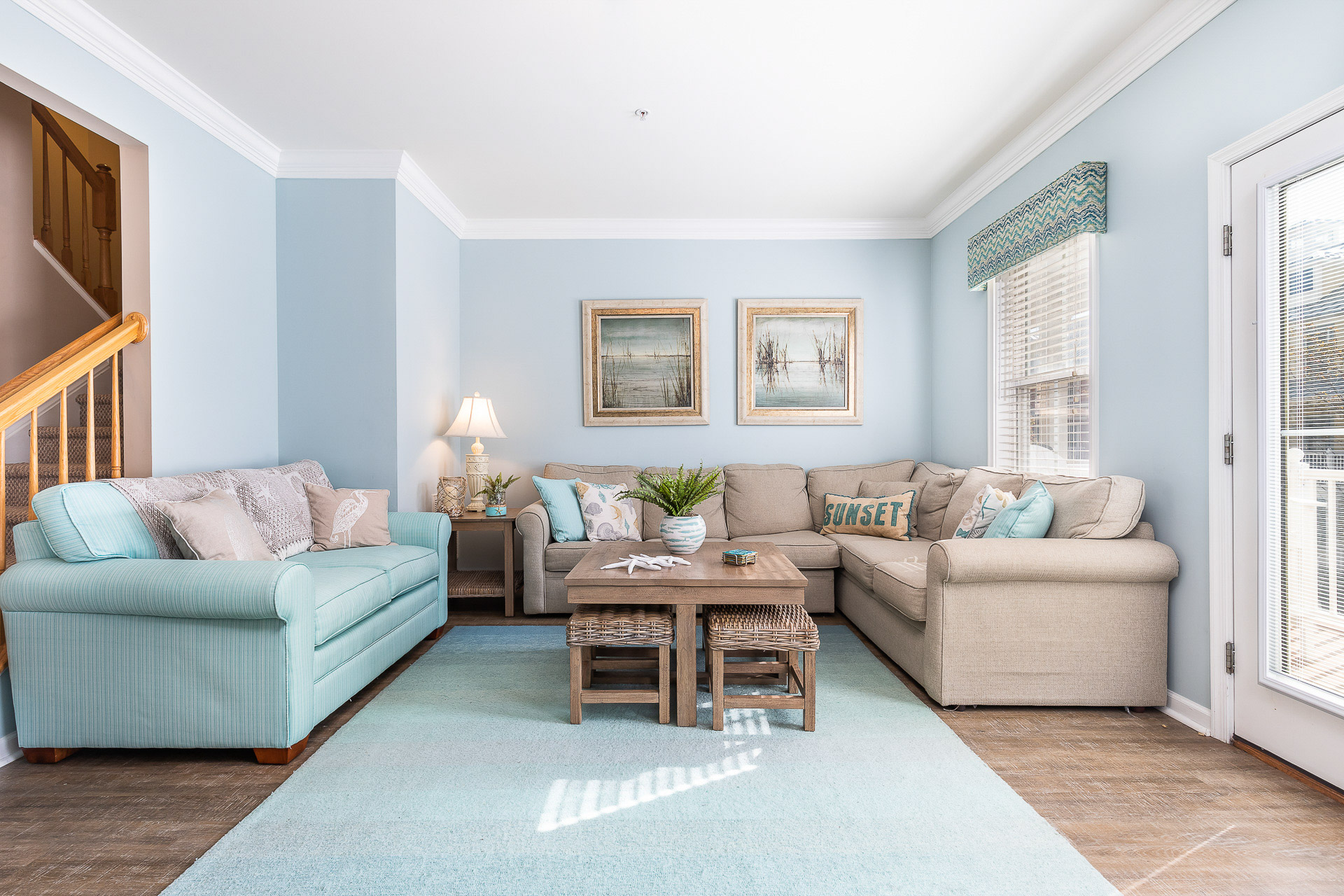 Sunny Living Room Modern Design Nice